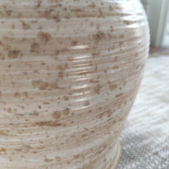 Beauce Art Pottery Canister Genin Trudeau Vintage Hand Thrown Cookie Jar 8.5" - Picture 12 of 15